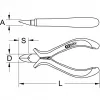 Zange KS Tools 500.7024 Stahl Länge 120 mm