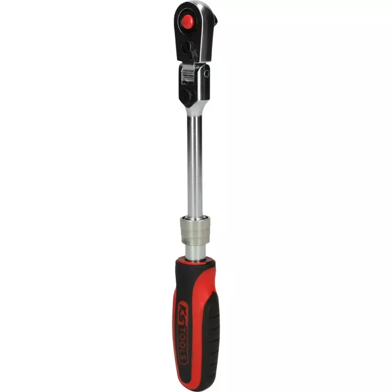 Ratschenschlüssel KS Tools 914.1420, Chrom-Vanadium-Stahl, 72 Ratschenköpfe, zertifiziert nach DIN/ISO