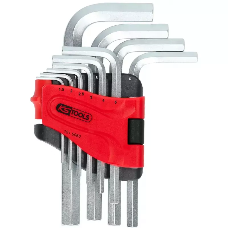 Inbusschlüssel-Set KS Tools 151.5080 10-tlg.