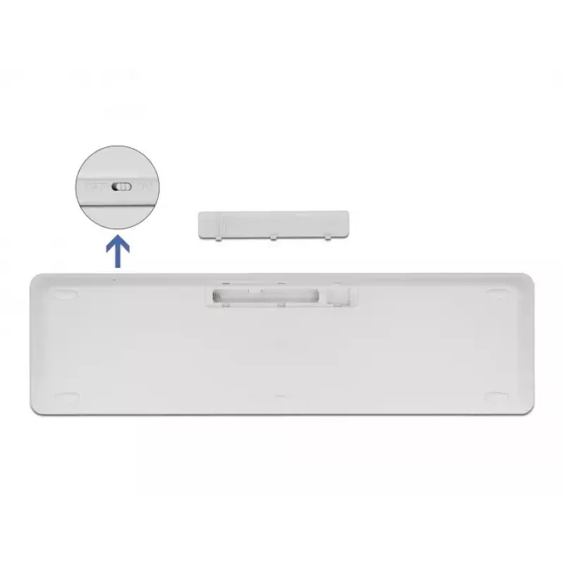 Tastatur-Maus-Set Universal RF Wireless DeLOCK 12703