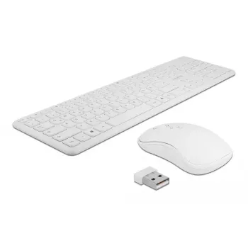Tastatur-Maus-Set Universal RF Wireless DeLOCK 12703