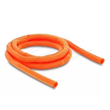 Kabelschutzschlauch selbstschließend DELOCK 2 m x 10 mm orange