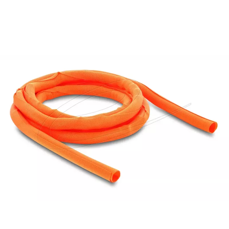 Kabelschutzschlauch selbstschließend DELOCK 2 m x 10 mm orange
