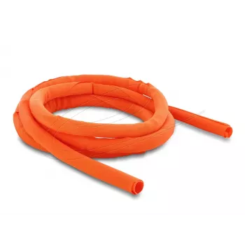 Kabelschutzschlauch selbstschließend DELOCK 2 m × 16 mm orange
