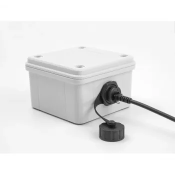DeLOCK Kabelverbinder RJ12-Buchse auf RJ12-Buchse IP68 wasserdicht schwarz