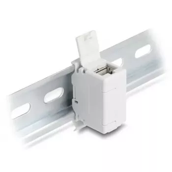 DeLOCK 90768 Keystone-Modul Flach Grau RJ-45