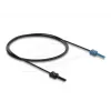 Glasfaseradapter DELOCK 91023 Multimode, Kunststoff-POF-Kabel 1,0 m, schwarz/blau
