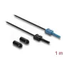 Glasfaseradapter DELOCK 91023 Multimode, Kunststoff-POF-Kabel 1,0 m, schwarz/blau