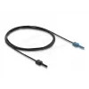 Glasfaser-Adapterkabel DELOCK 91024 Multimode 2 m, Schwarz/Blau, 1 Stk.