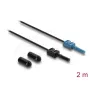 Glasfaser-Adapterkabel DELOCK 91024 Multimode 2 m, Schwarz/Blau, 1 Stk.