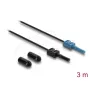 Glasfaser-Adapterkabel DELOCK 91026, Multimode-POF, 3 m, schwarz/blau, 1 Stück