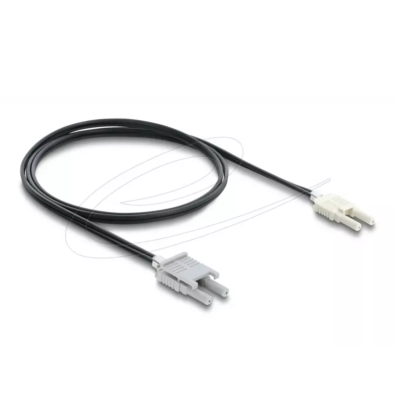 Glasfaser-Adapterkabel DELOCK 91027 Multimode 100 cm schwarz/grau, 1 Stk.