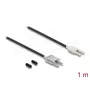 Glasfaser-Adapterkabel DELOCK 91027 Multimode 100 cm schwarz/grau, 1 Stk.