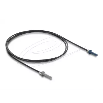 Glasfaseradapter DELOCK 91031 — Multimode, 1,0 m Kabel, Schwarz/Grau/Blau, 1 Stück