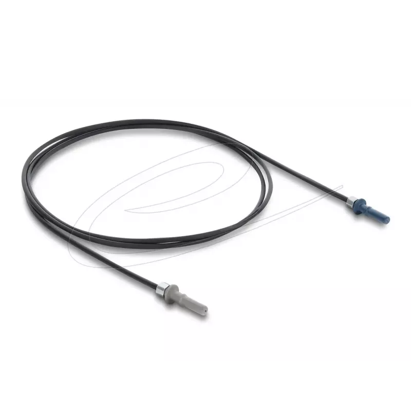 Glasfaseradapter DELOCK 91031 — Multimode, 1,0 m Kabel, Schwarz/Grau/Blau, 1 Stück