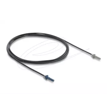 Glasfaserkabel DELOCK 91034, Multimode POF, 2 m, schwarz/grau/blau