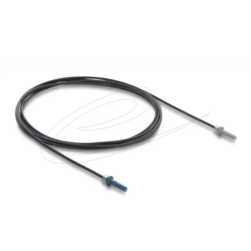 Glasfaserkabel DELOCK 91034, Multimode POF, 2 m, schwarz/grau/blau