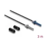 Glasfaser-Adapterkabel DELOCK 91035 Multimode 3 m, Schwarz/Grau/Blau, 1 Stück
