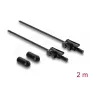 DELOCK Kunststoff-POF-Glasfaserkabel HFBR 4532‑4532Z Simplex ST‑auf‑ST 2m