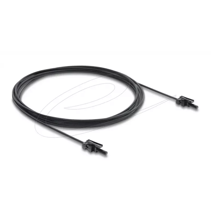 DELOCK Glasfaserkabel POF Kunststoffkabel HFBR 4532-4532Z Simplex ST zu ST 3 m
