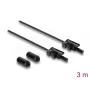DELOCK Glasfaserkabel POF Kunststoffkabel HFBR 4532-4532Z Simplex ST zu ST 3 m