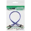 InLine Premium RCA-Audiokabel 2x RCA-Stecker/Stecker vergoldet 1m