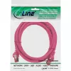 InLine Patchkabel S/FTP PiMF Cat.6 250MHz PVC Kupfer rosa 3m