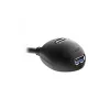 InLine USB 3.2 Gen.1 Kabel USB Typ A M / A F + Strom, mit Ständer, schwarz, 2 m