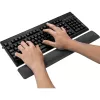 InLine Tastatur mit Gel-Handballenauflage, schwarz, 464x60x23mm