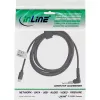 InLine USB-C zu BenQ/ASUS Notebook (rund/klein) Ladekabel, 2m