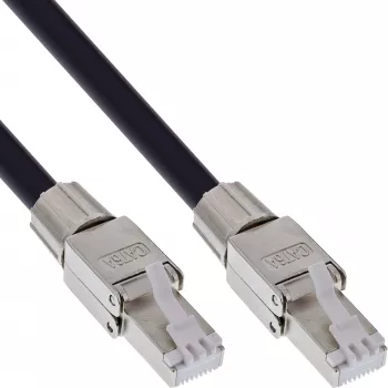 Netzwerkkabel InLine 78594A RJ-45 Cat.6A 90m Schwarz