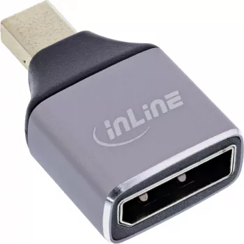 InLine 17291C Kabel-Adapter DisplayPort Mini DisplayPort Grau, Schwarz