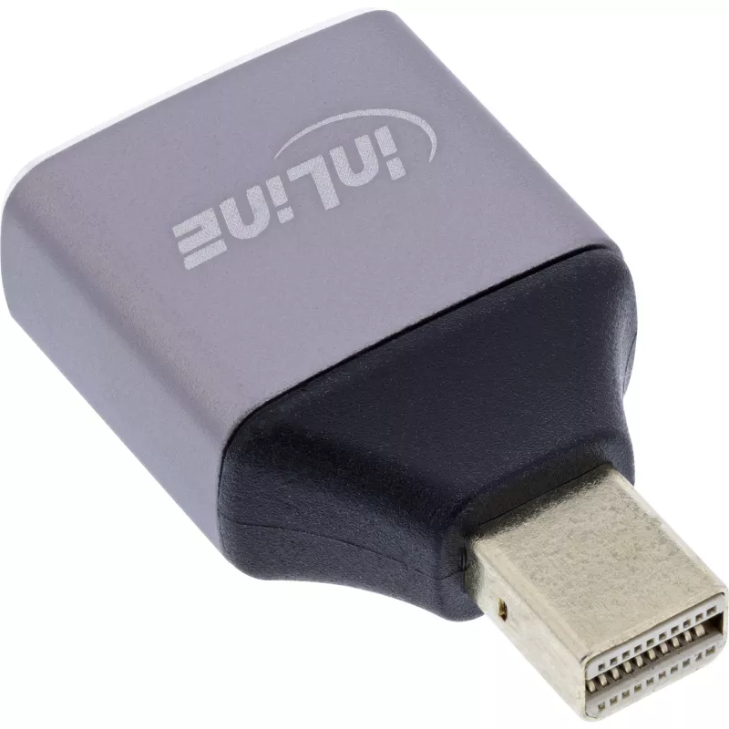 InLine 17291C Kabel-Adapter DisplayPort Mini DisplayPort Grau, Schwarz