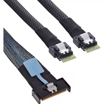 InLine 27663B Serial Attached SCSI (SAS)-Kabel 0,75 m 32 Gbit/s