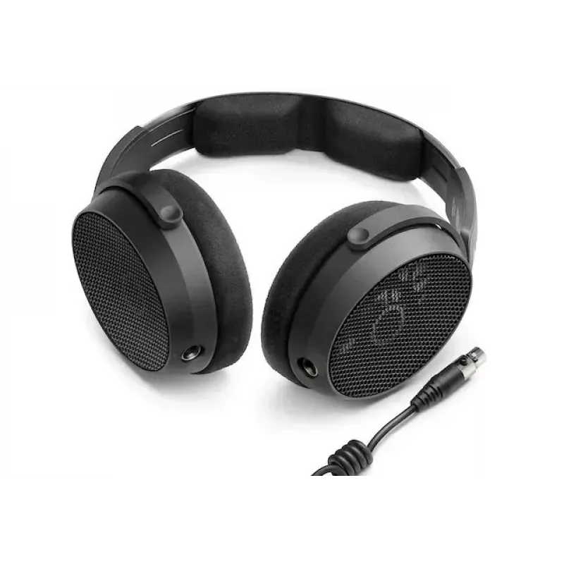 Over-Ear kabelgebundene Studio-Kopfhörer Sennheiser HD 490 PRO PLUS — Offene Akustik, 38-mm-Treiber, 130 Ω, 1,8-m-Kabel, faltbar, Schwarz