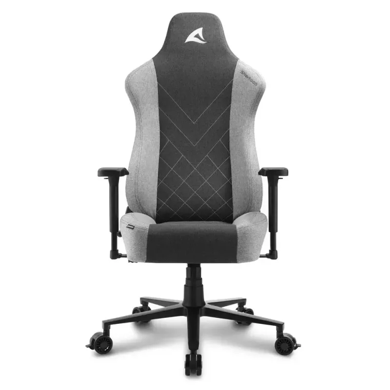 Gaming-Stuhl Sharkoon SKILLER SGS30 Stoffbezug Schwarz Grau