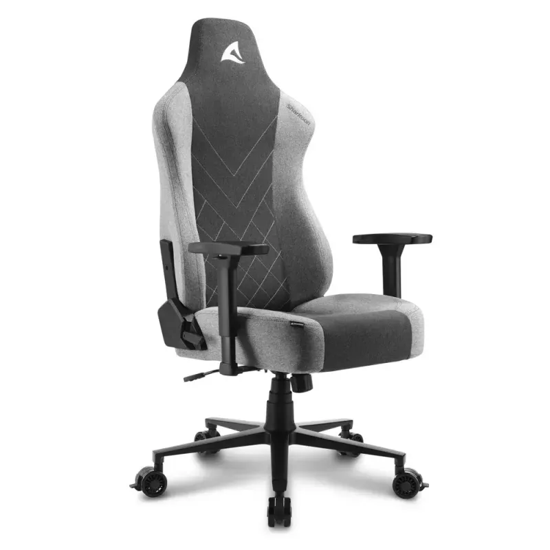 Gaming-Stuhl Sharkoon SKILLER SGS30 Stoffbezug Schwarz Grau