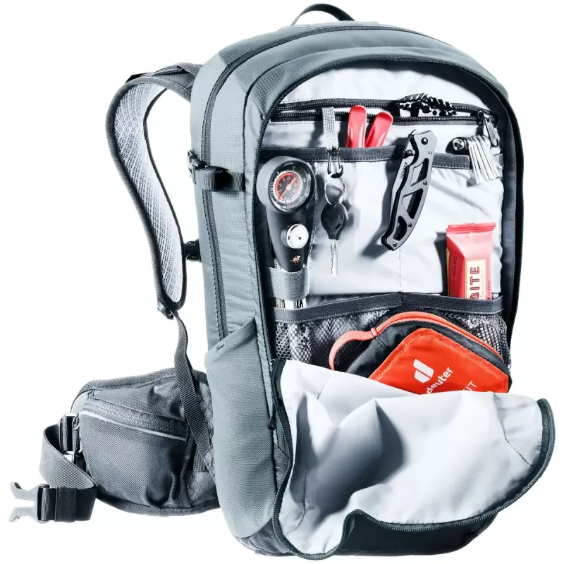 Fahrradrucksack Deuter Flyt 12 SL Grau Polyamid Polyester