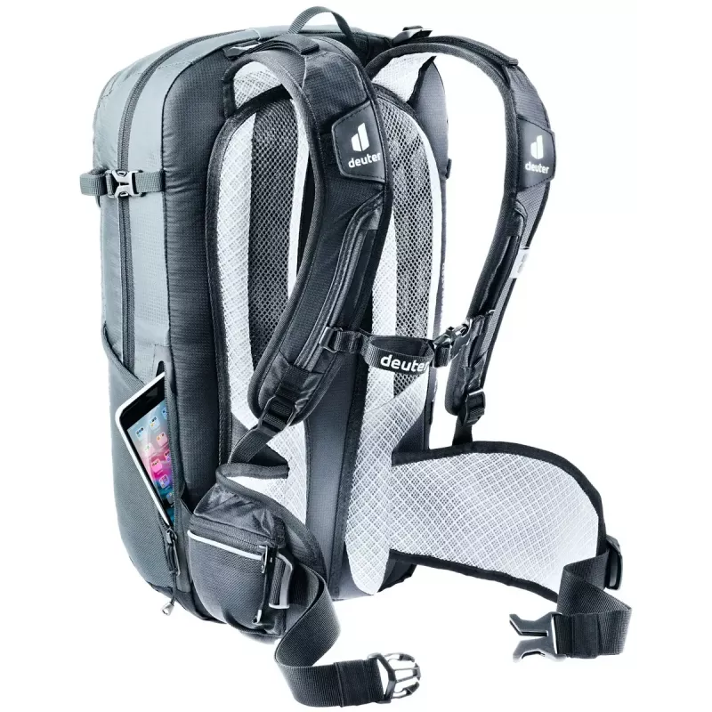 Fahrradrucksack Deuter Flyt 12 SL Grau Polyamid Polyester