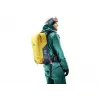Lawinenrucksack DEUTER Alproof Lite 22 – 22 L, kurkuma/schwarz, leicht, zuverlässig