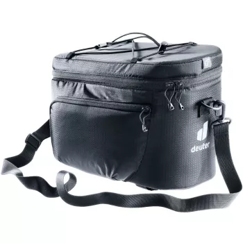 Fahrradgepäckträgertasche DEUTER Rack Bag 10 — Heckmontage, 10 L, Stoff, 180×310×220 mm, Schwarz