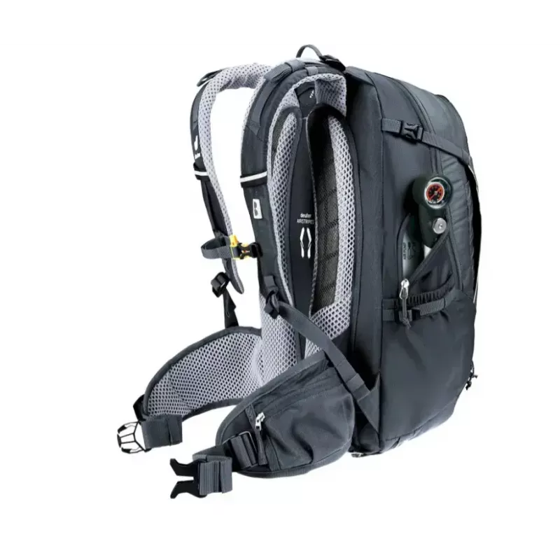 Rucksack DEUTER Trans Alpine 24 — Fahrradrucksack, 24 L, schwarz