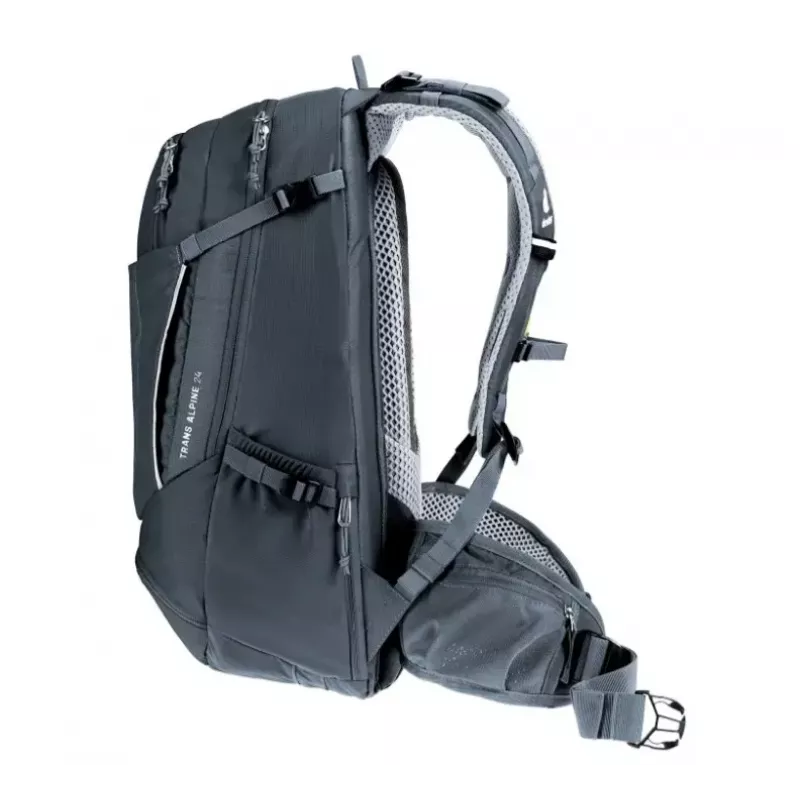 Rucksack DEUTER Trans Alpine 24 — Fahrradrucksack, 24 L, schwarz