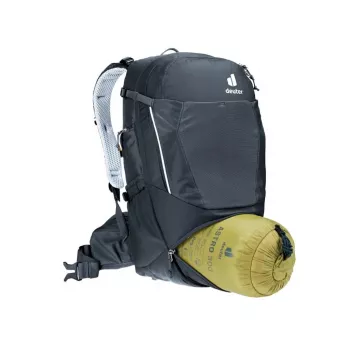 Rucksack DEUTER Trans Alpine 24 — Fahrradrucksack, 24 L, schwarz