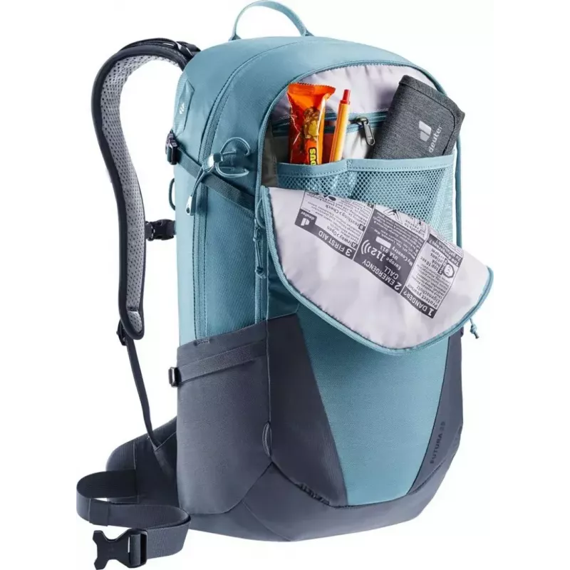 Rucksack DEUTER Futura 23 — 23L Volumen, verstellbares Rückensystem