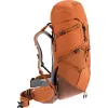 Trekking-Rucksack DEUTER Aircontact Core 45+10 SL — chestnut-umbra, 45+10 L Volumen
