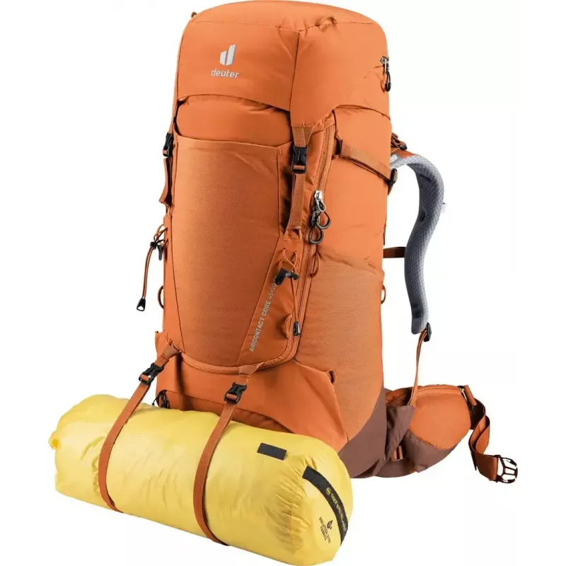 Trekking-Rucksack DEUTER Aircontact Core 45+10 SL — chestnut-umbra, 45+10 L Volumen