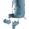 Rucksack DEUTER Aircontact Core 60+10, Innenrahmen, 60 L (+10 L), 2,31 kg, Blau