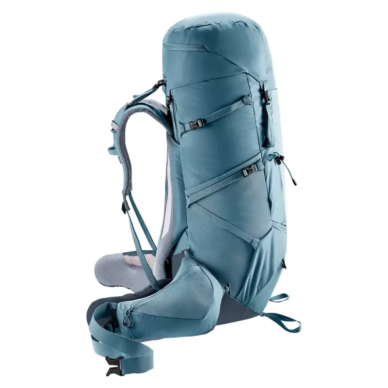 Rucksack DEUTER Aircontact Core 60+10, Innenrahmen, 60 L (+10 L), 2,31 kg, Blau