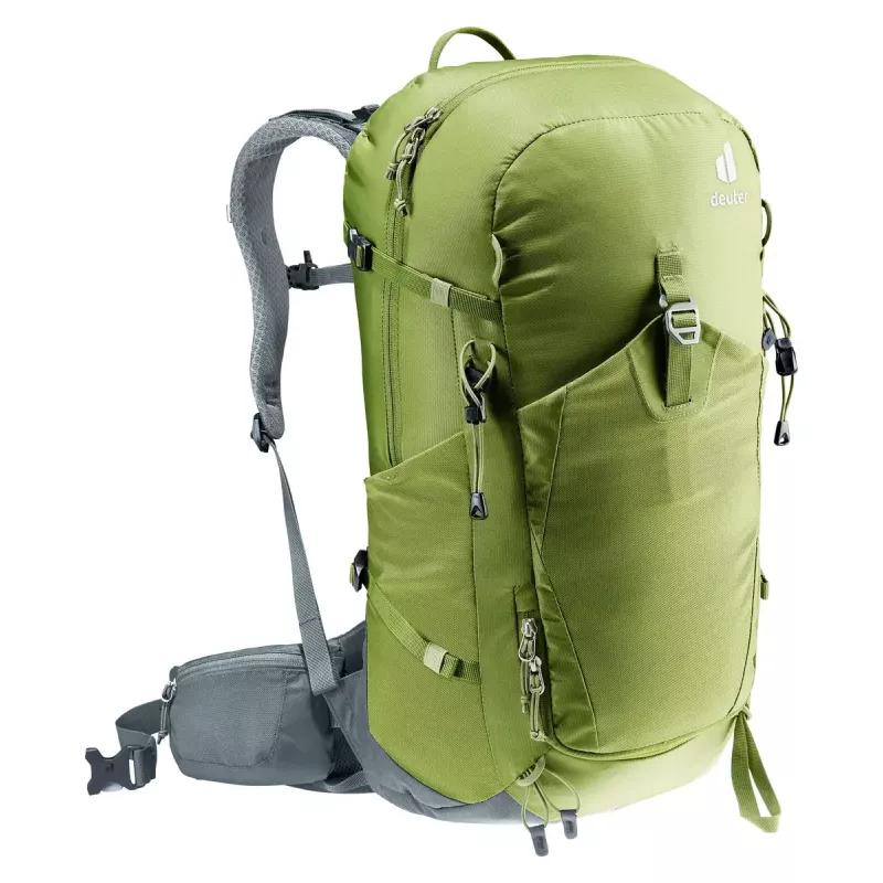 Wanderrucksack DEUTER Trail Pro 33 — 33 l, Polyamid, Regenhülle, Belüftung, Hüftgurt